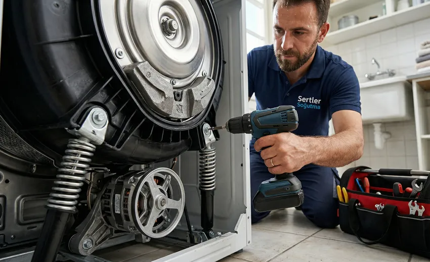 Sertler Soğutma çamaşır makinesi arıza tespiti ve teknik servis