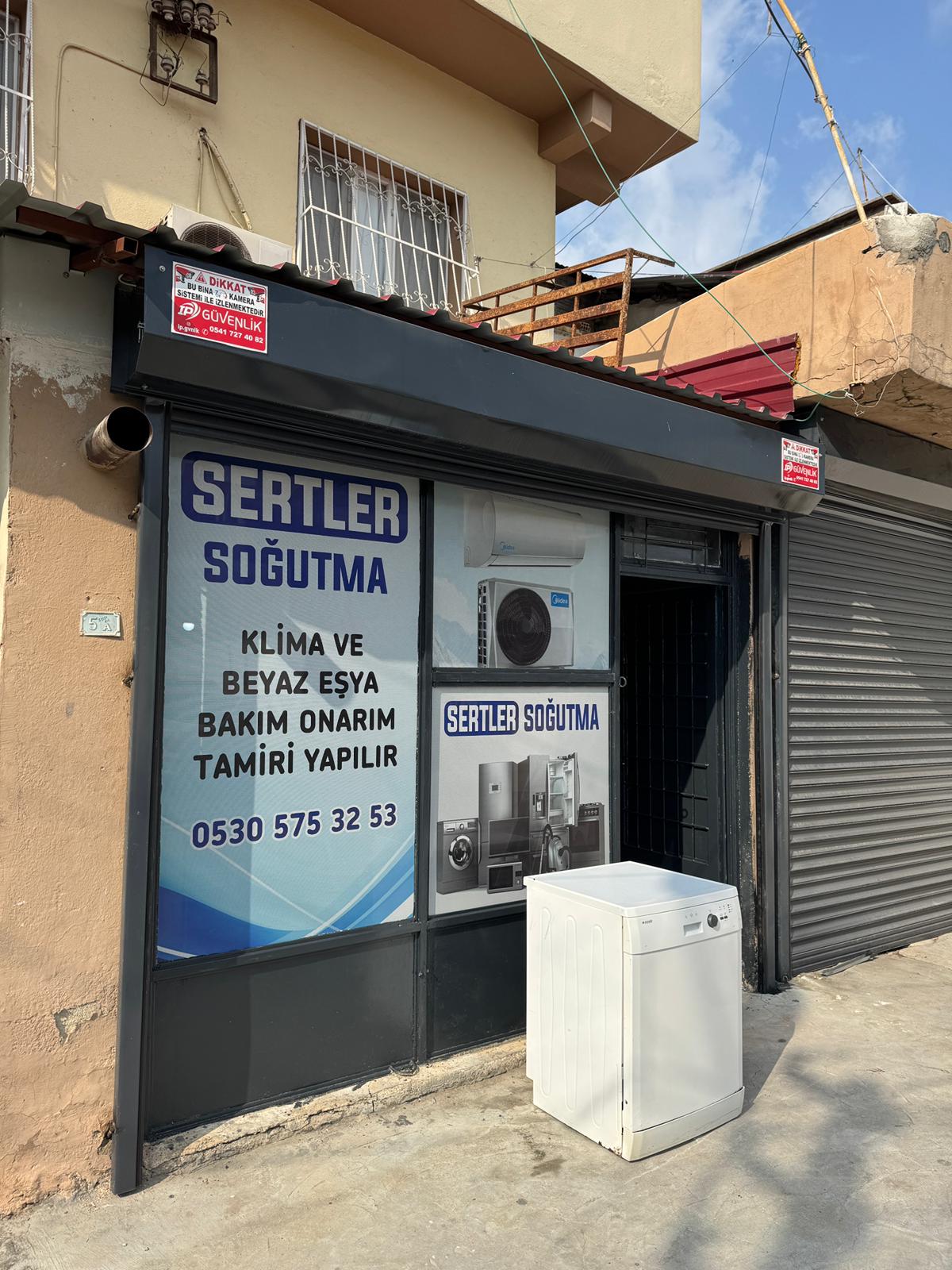 Sertler Soğutma Teknik Servis iş yeri Reşadiye Mah. Tarsus Mersin